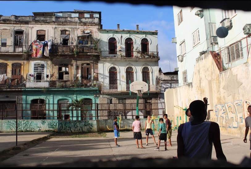 kids playing in havana, cuba
