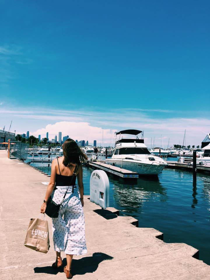 Chicago in the summer