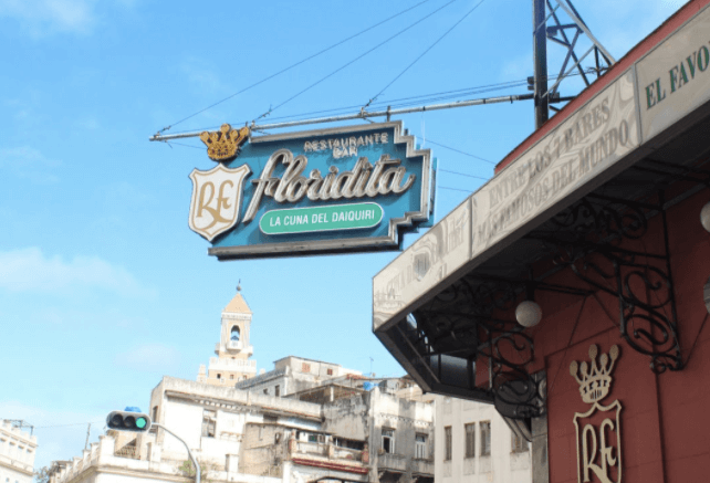 el floridita, famous hemingway bar in havana