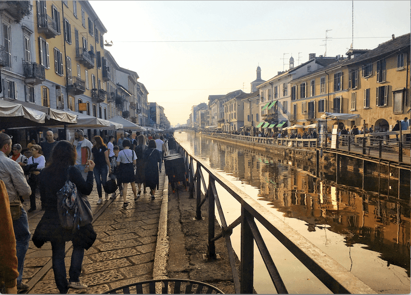 Naviglio Grande, milan itinerary, day trip to Milan, Milan travels