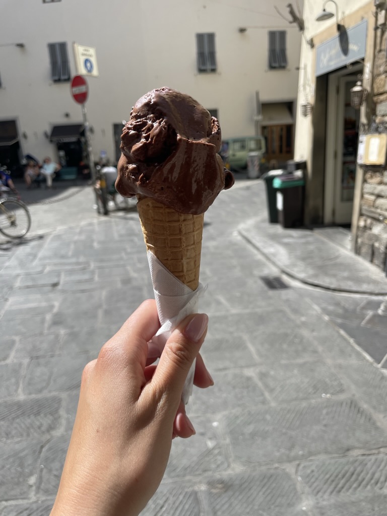 gelato in Florence