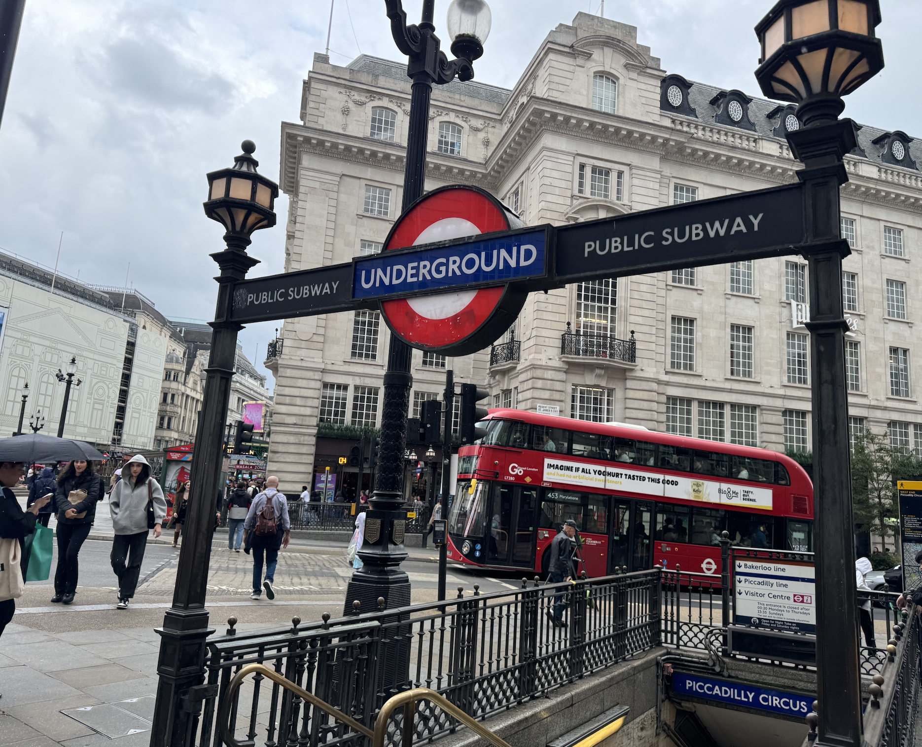london tube stop