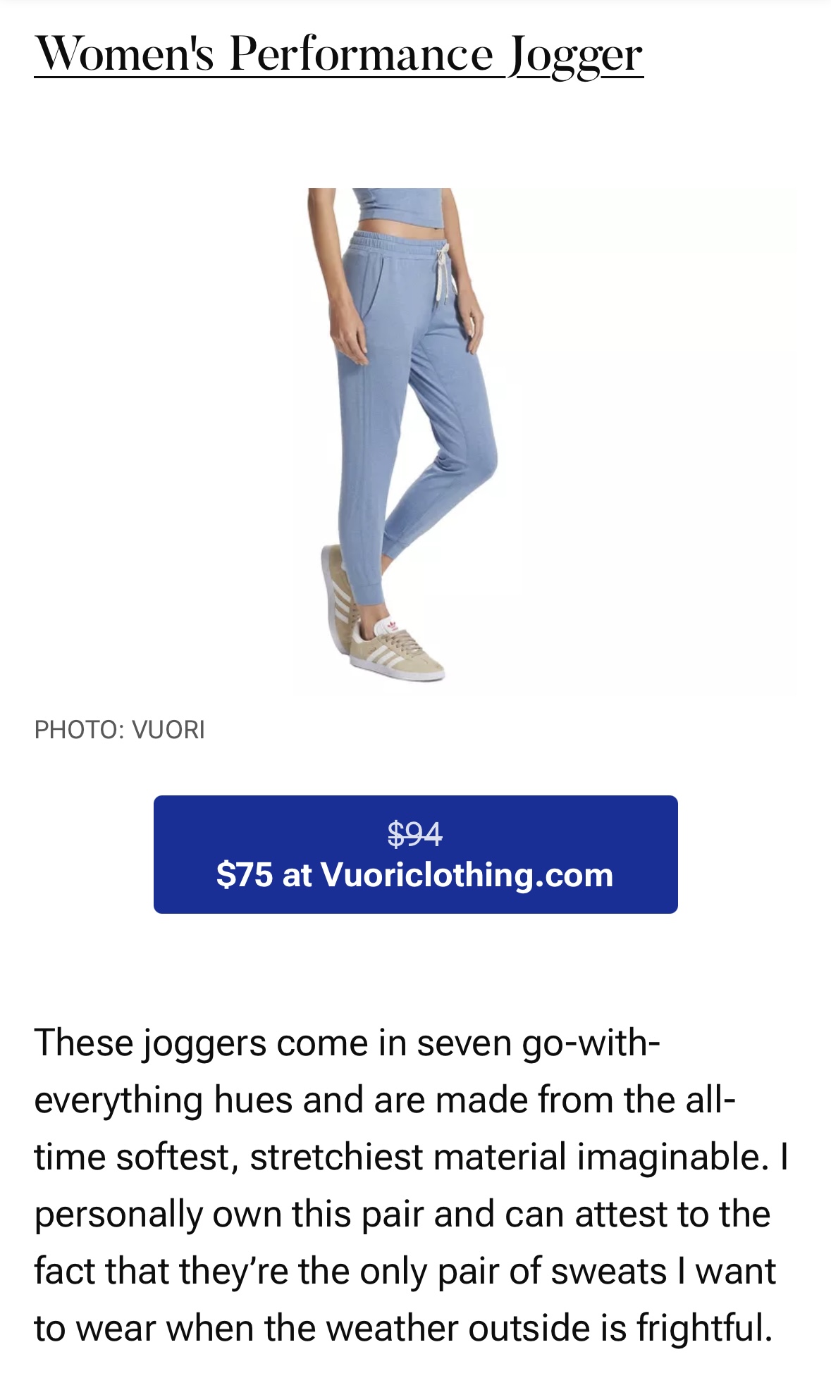 Travel + Leisure — Vuori sale